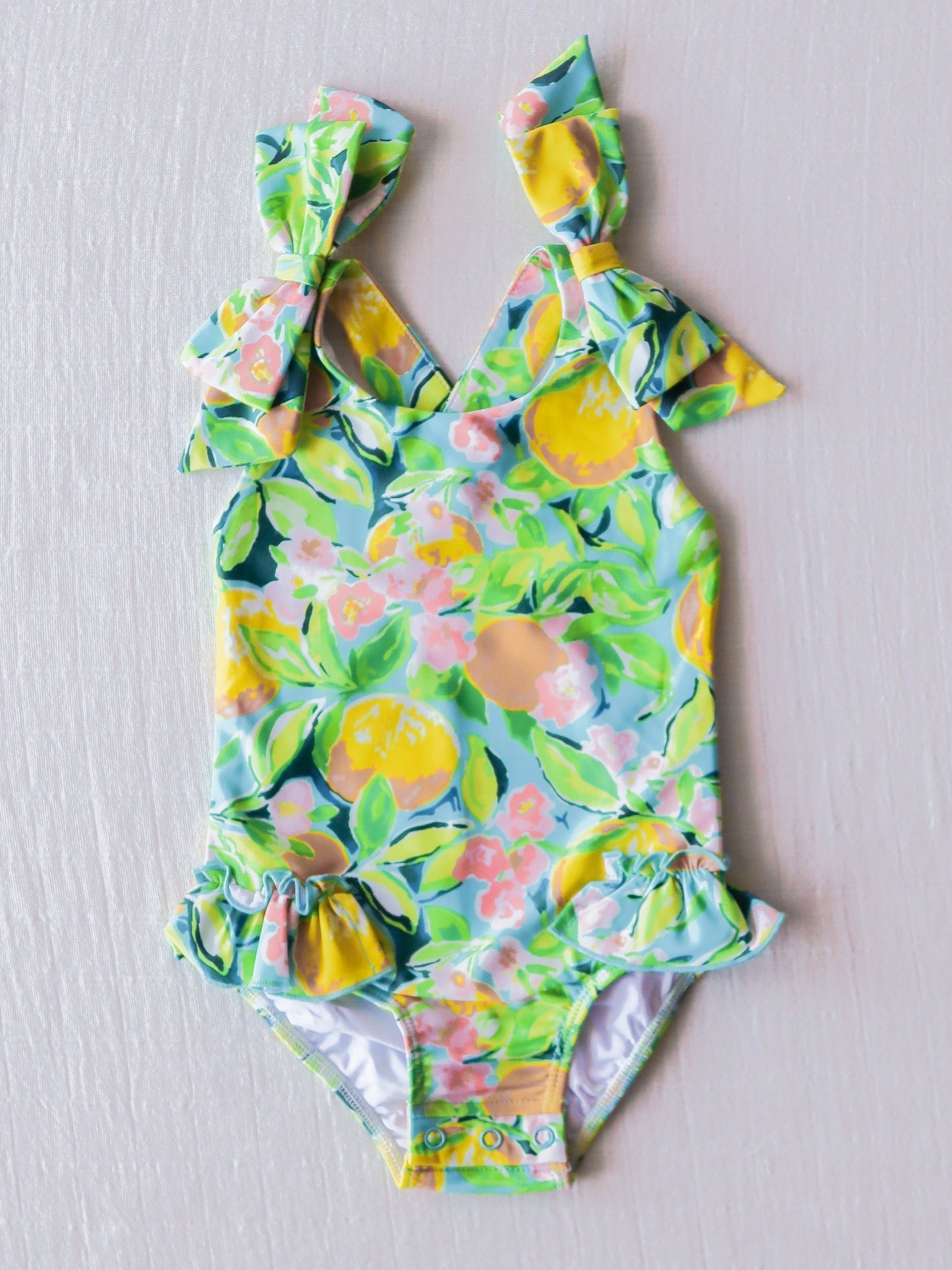 baby girls summer one piece bathing suit