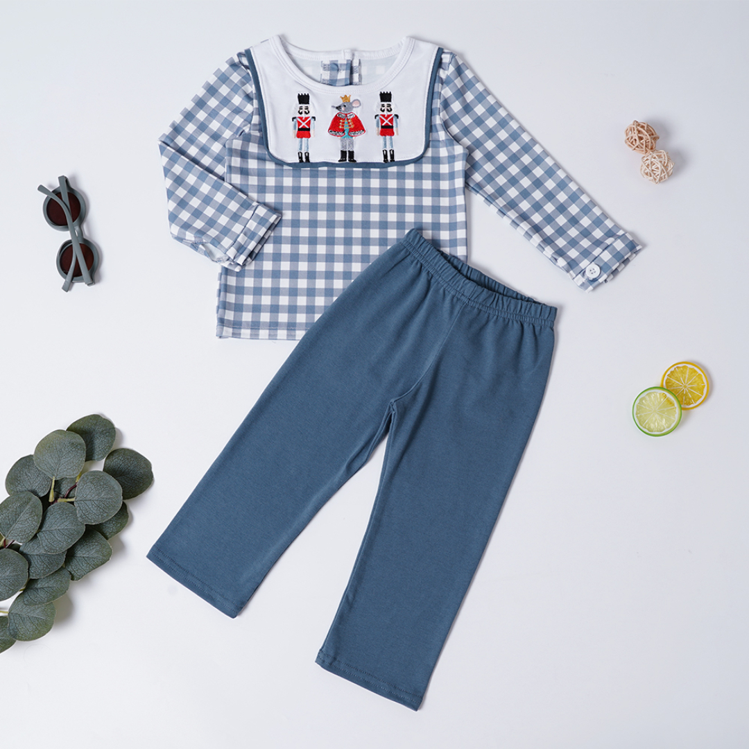 baby boy christmas design fall clothes