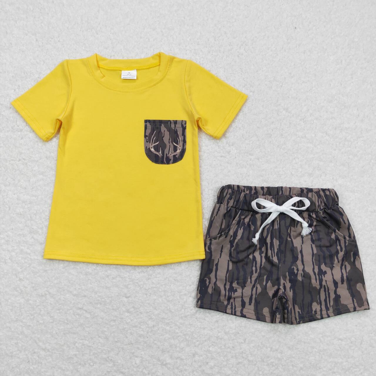 camo reindeer baby boy hunting outfit