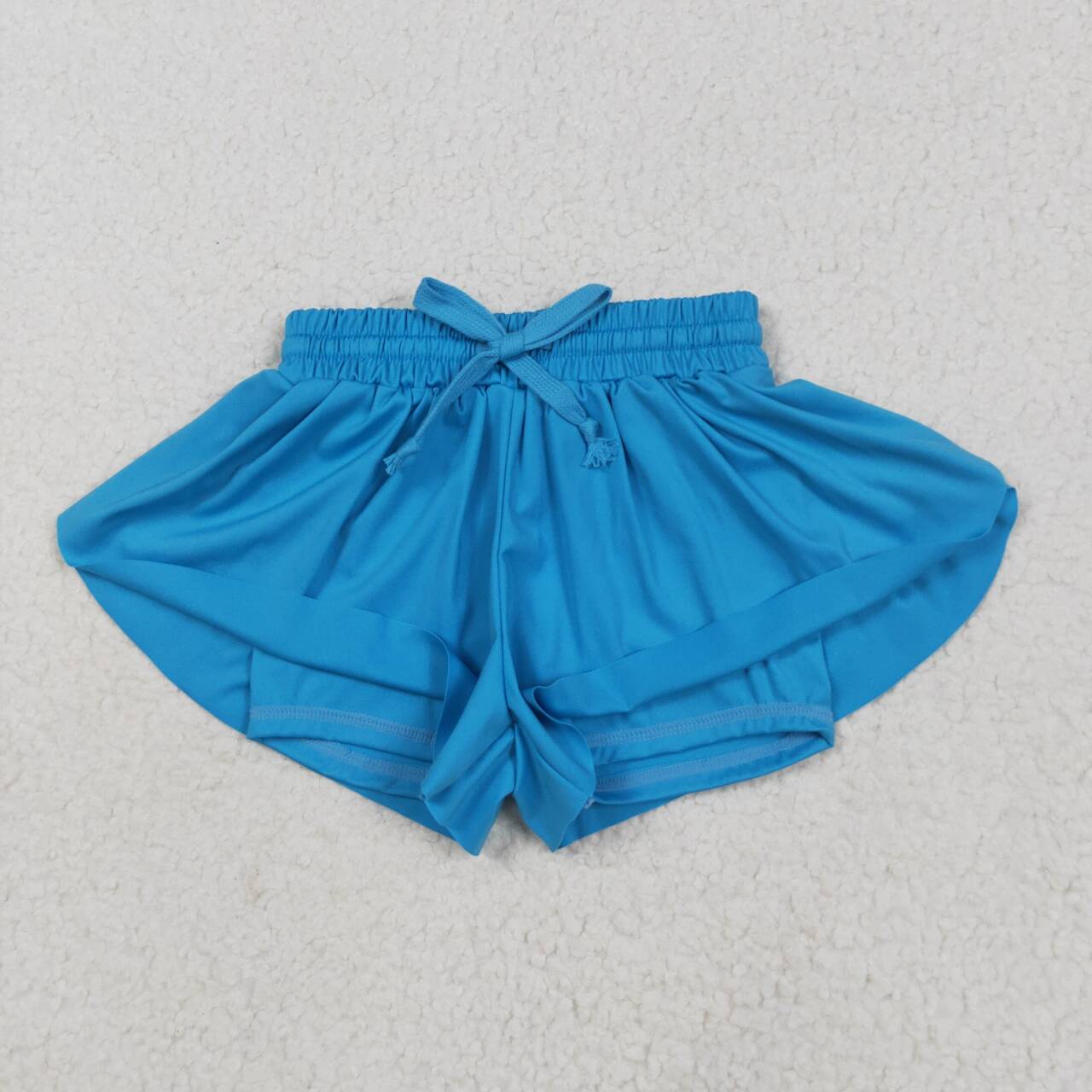 Toddle baby girls blue yoga skirt shorts