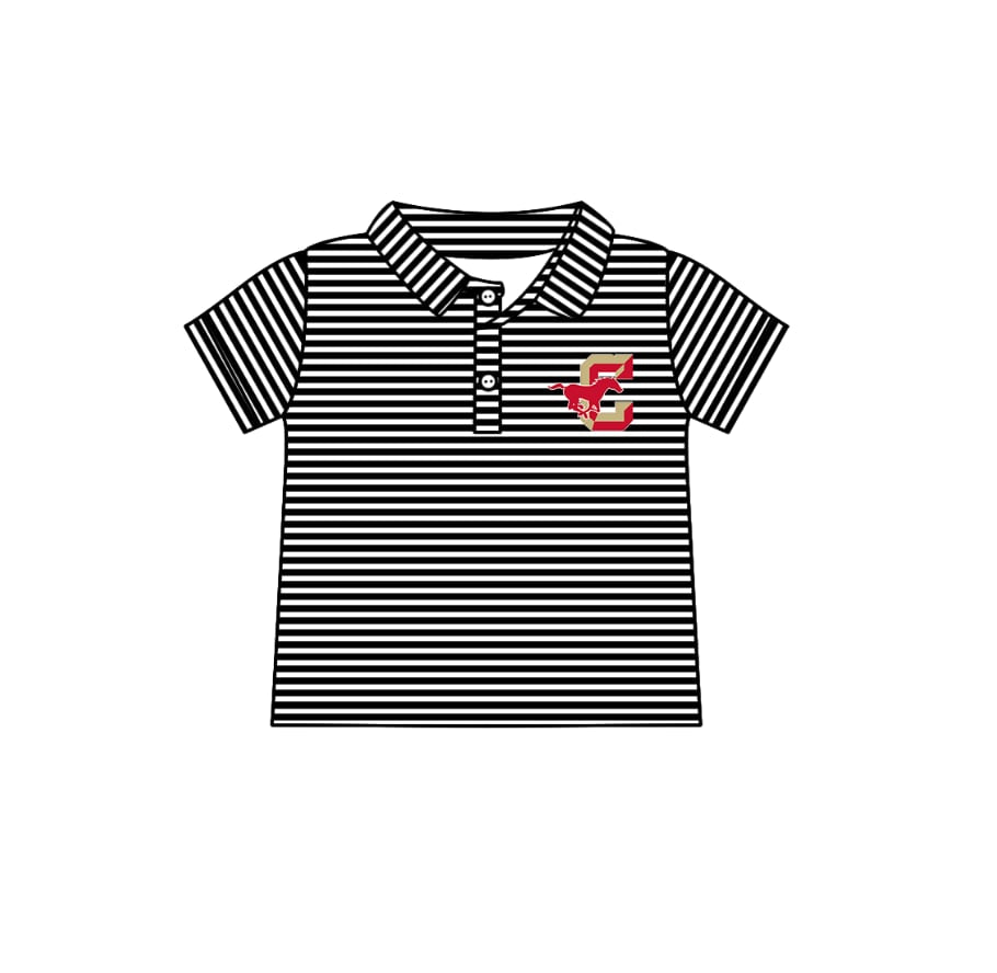 Kids short sleeve polo shirt