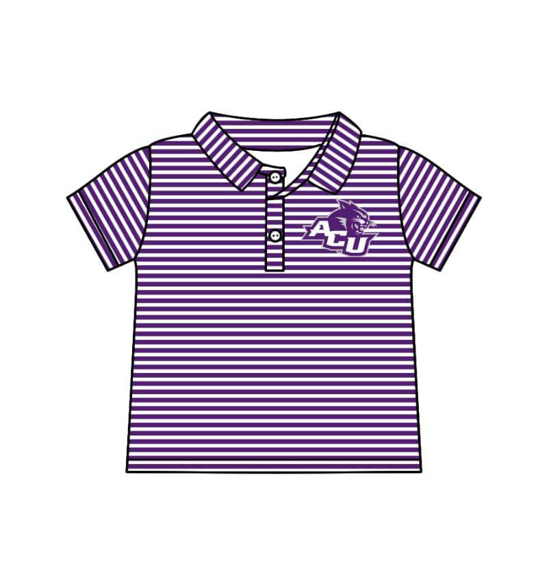 Kids short sleeve polo shirt