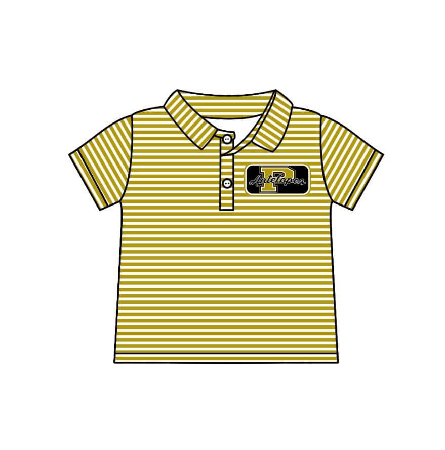 Kids short sleeve polo shirt
