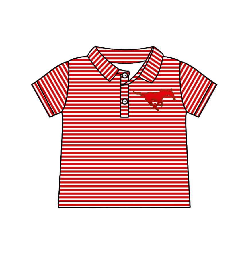 Kids short sleeve polo shirt