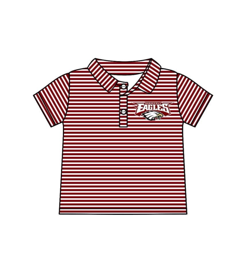 Kids short sleeve polo shirt