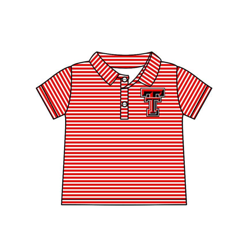 Kids short sleeve polo shirt
