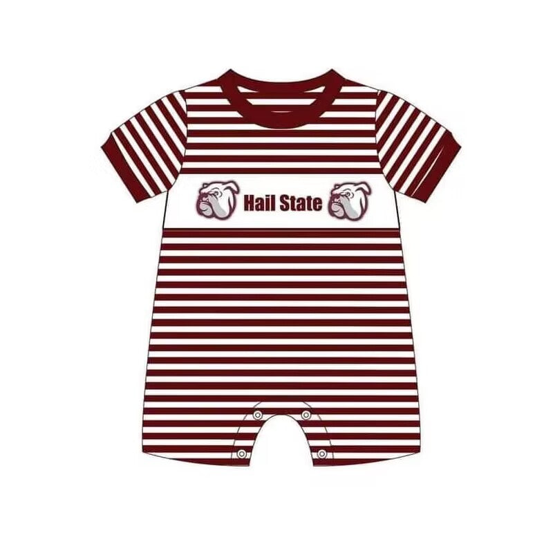 Team design toddle baby boy summer romper
