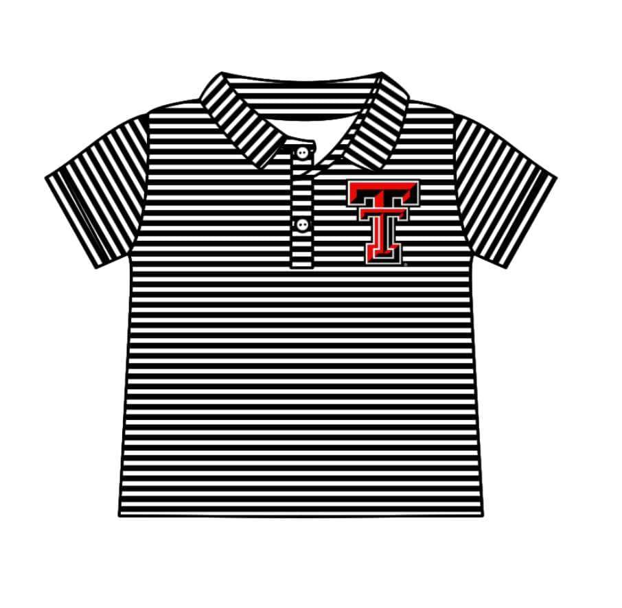 Kids short sleeve polo shirt