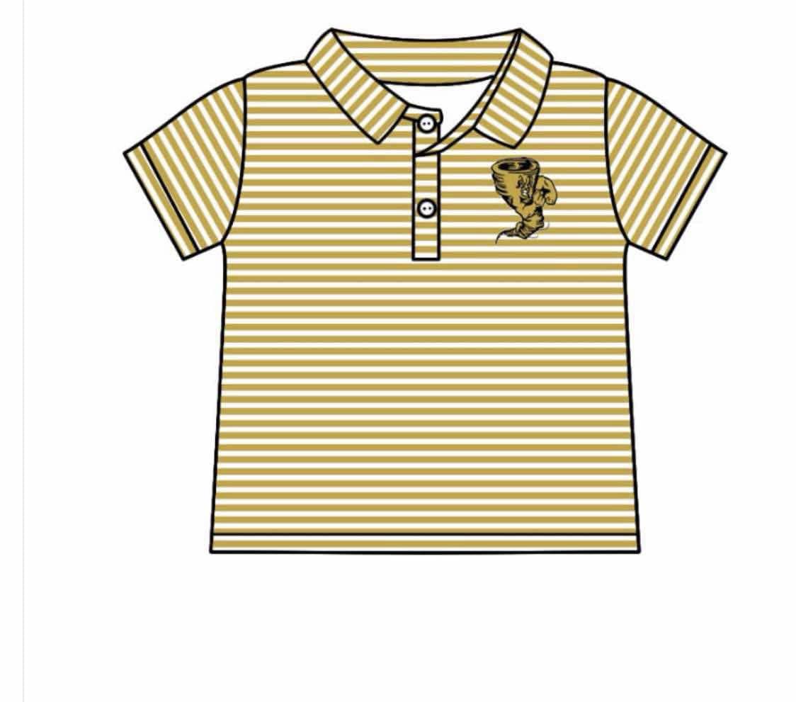 Kids short sleeve polo shirt