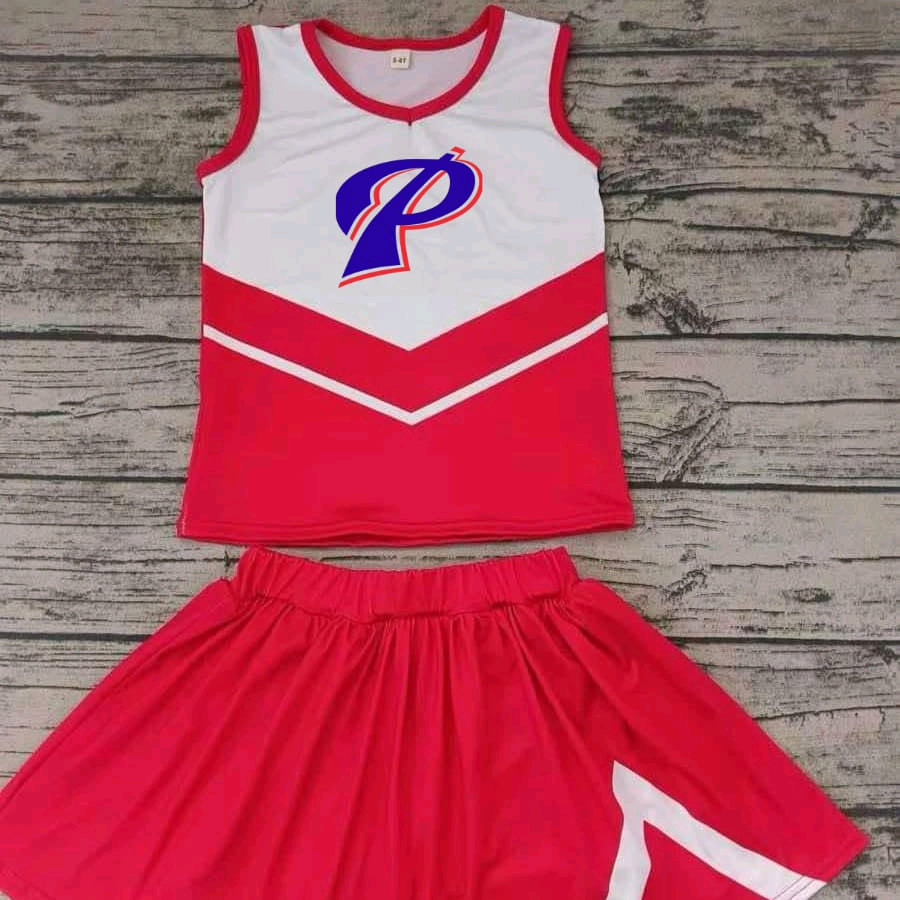 toddle girls cheer team skirt set