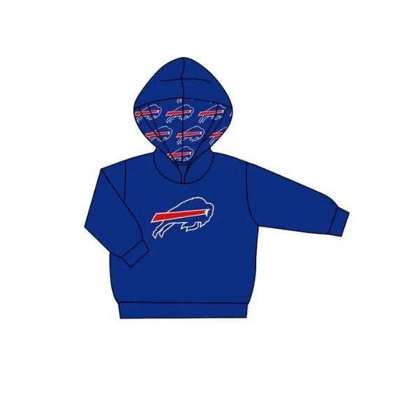 baby boy custom team design hoodie top