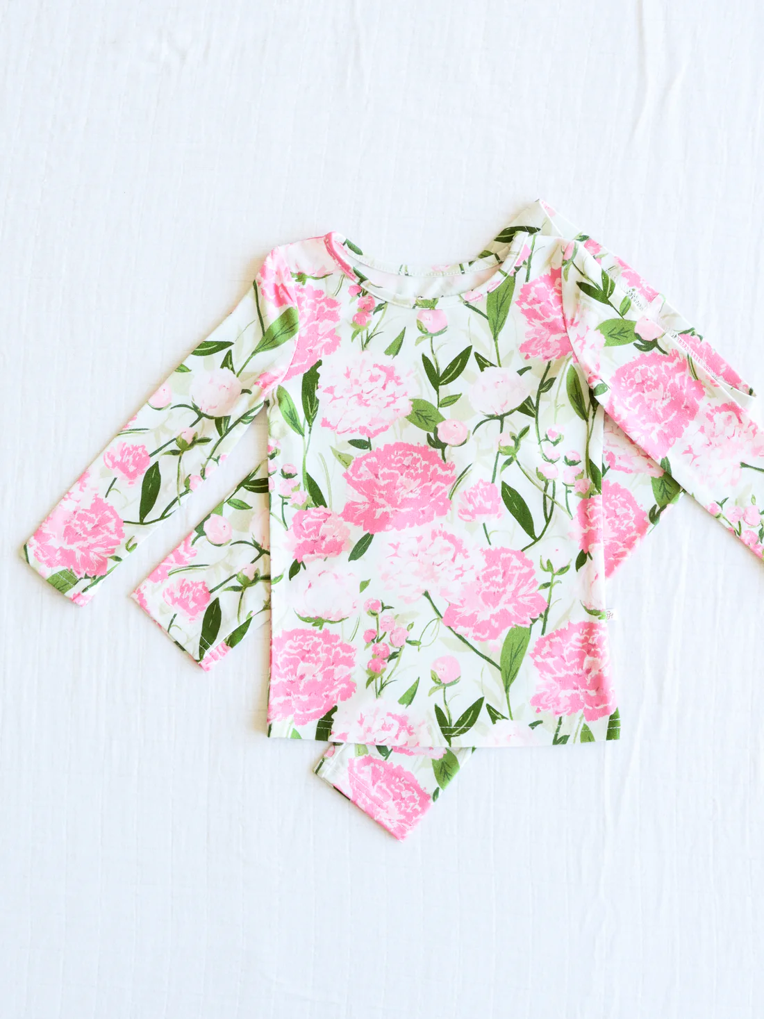 wholesale girls spring floral clothing set