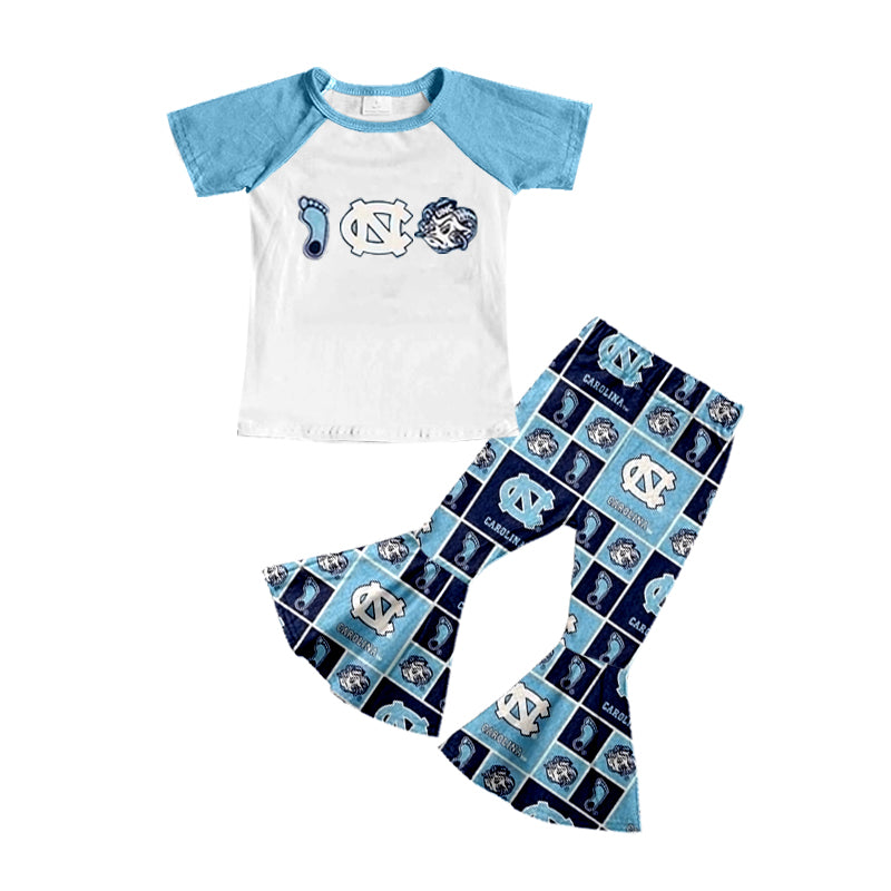Baby girls custom team outfit