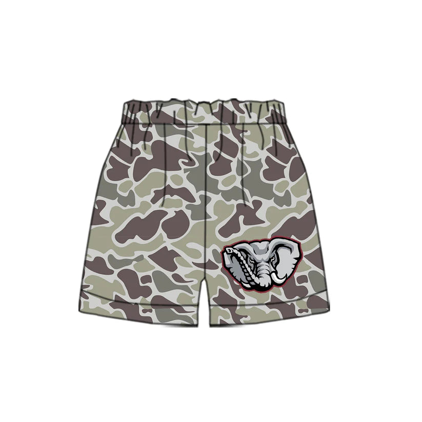 toddle baby custom team camo shorts