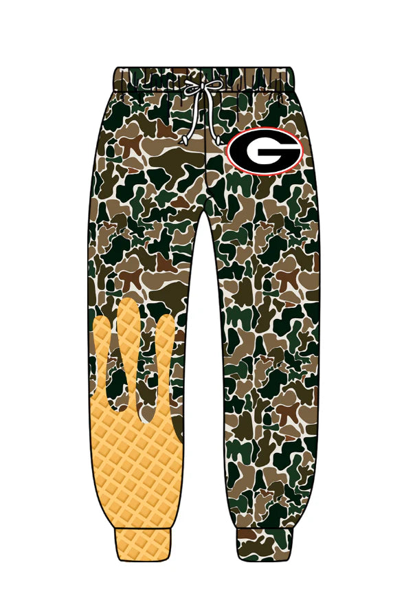 Kids custom team matching legging pants