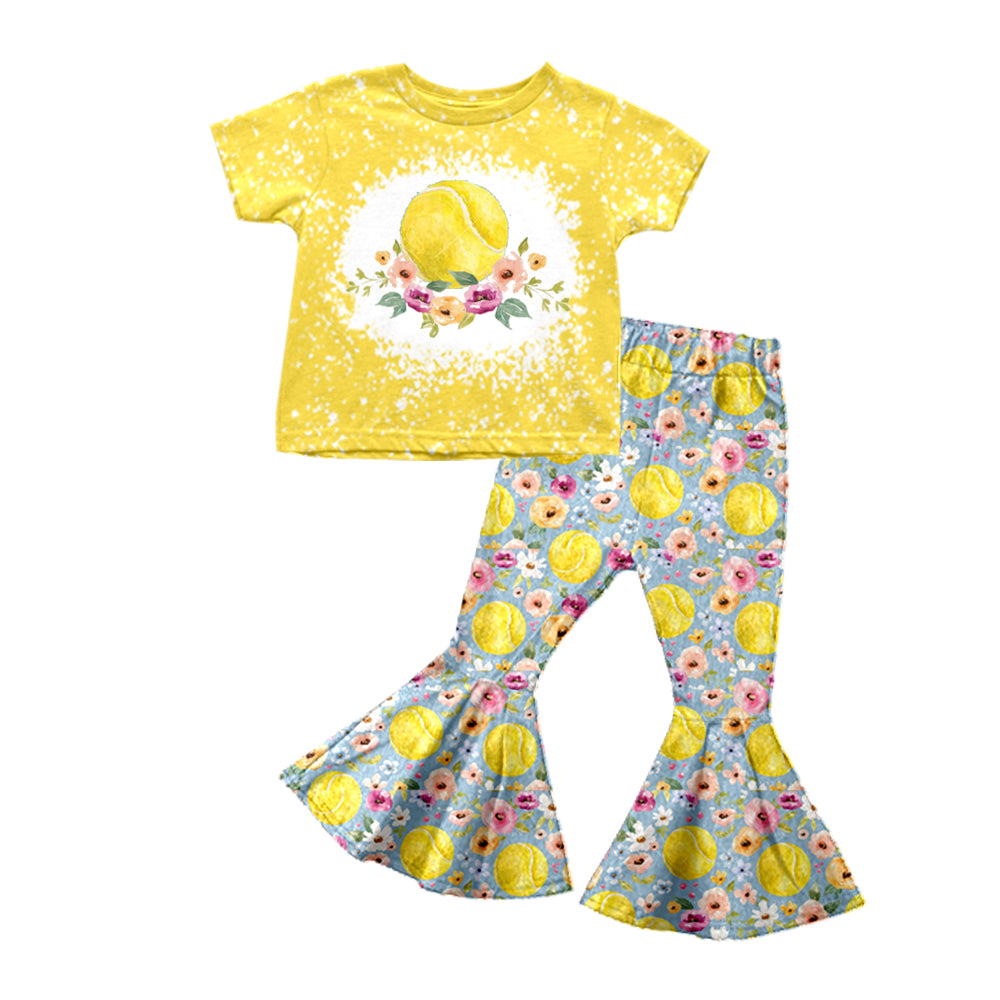 baby girls long sleeve baseball gown