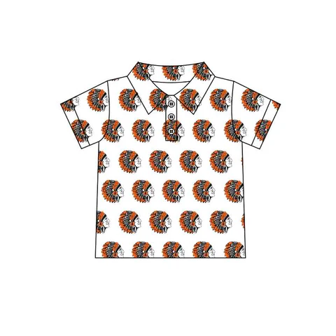 Kids baby custom team short sleeve polo shirt