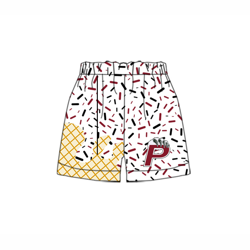 toddle baby boy custom team shorts