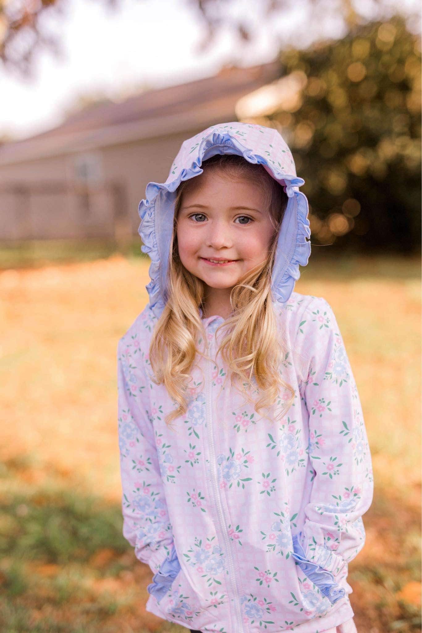baby girl long sleeve floral pullover