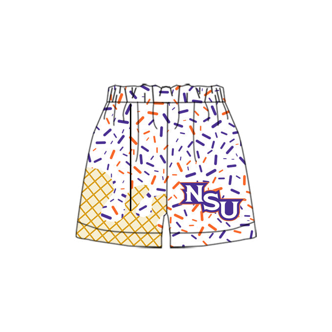 toddle baby boy college team summer shorts
