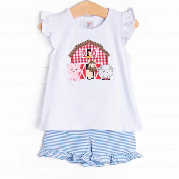 Toddle baby girl summer animal outfit