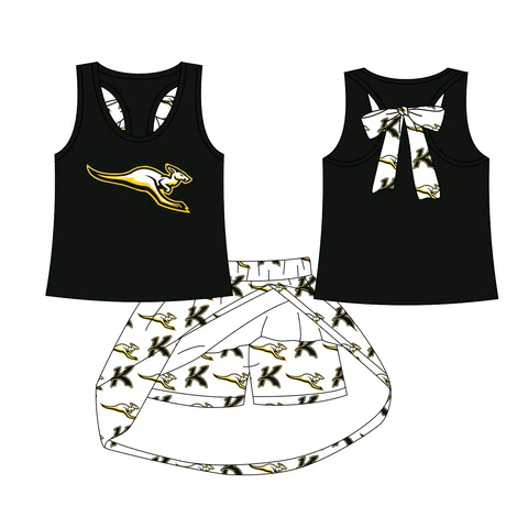 Baby girls custom team cheer outfit add shorts