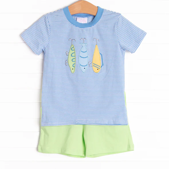 infant baby boy outfdoor fishing summer clothes