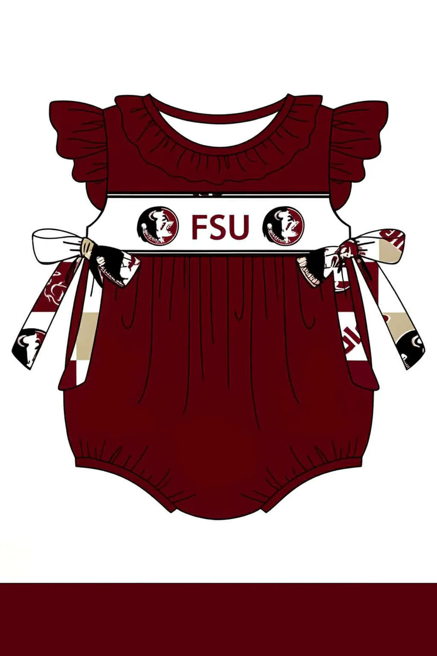 toddle baby custom team design romper