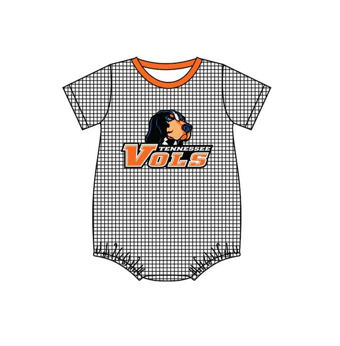 toddle baby custom team short sleeve romper