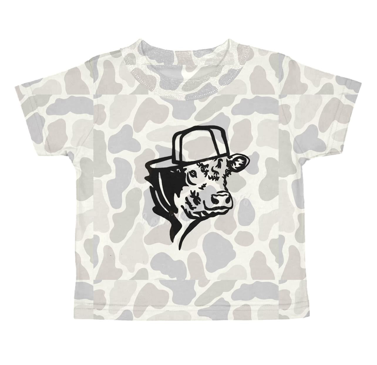 Baby Boy camo short sleeve shirt