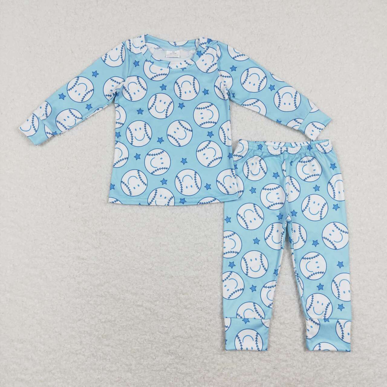 baby boy long sleeve baseball outfit