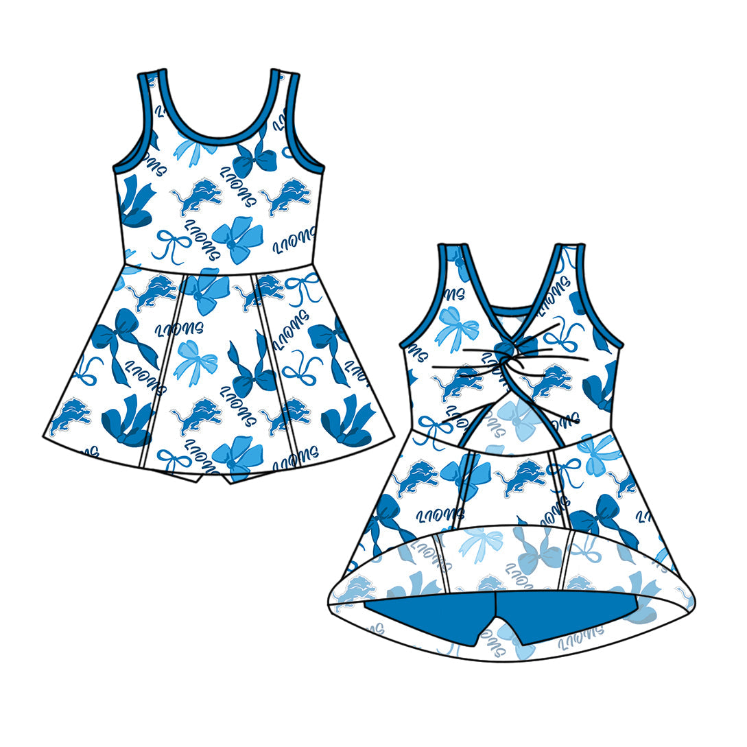 Toddle girls wholesale custom team design dress