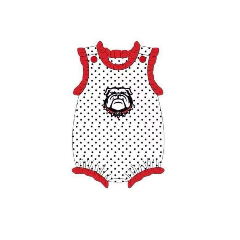 baby custom team design romper