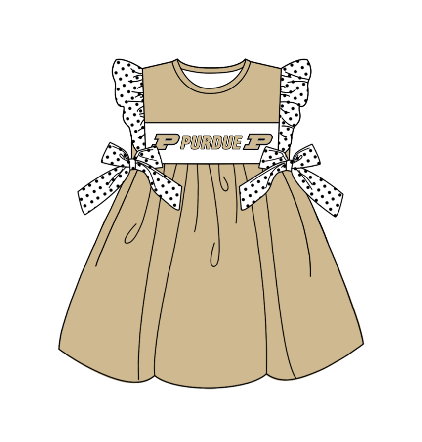 baby girl college team dress