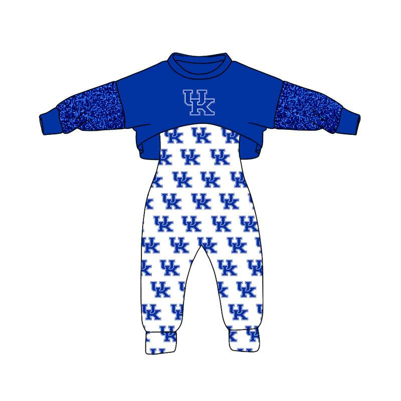 toddle girls basketball uk team top suspender clothes set