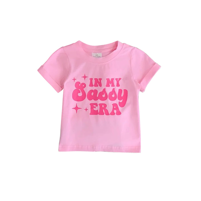 in my daddys ear short sleeve pink t-shirt