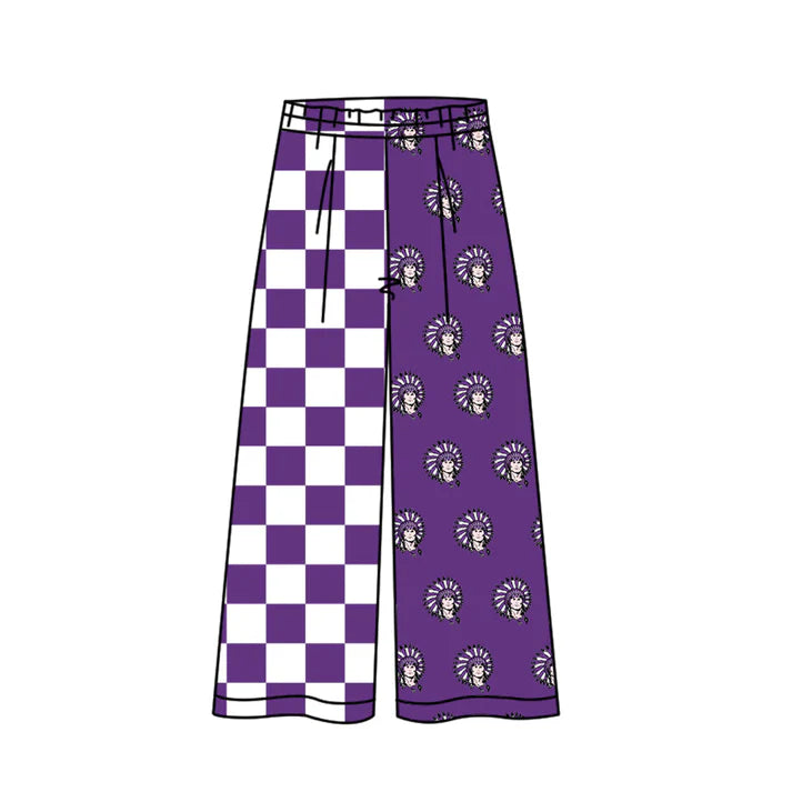 Adult women custom team milk silk pants