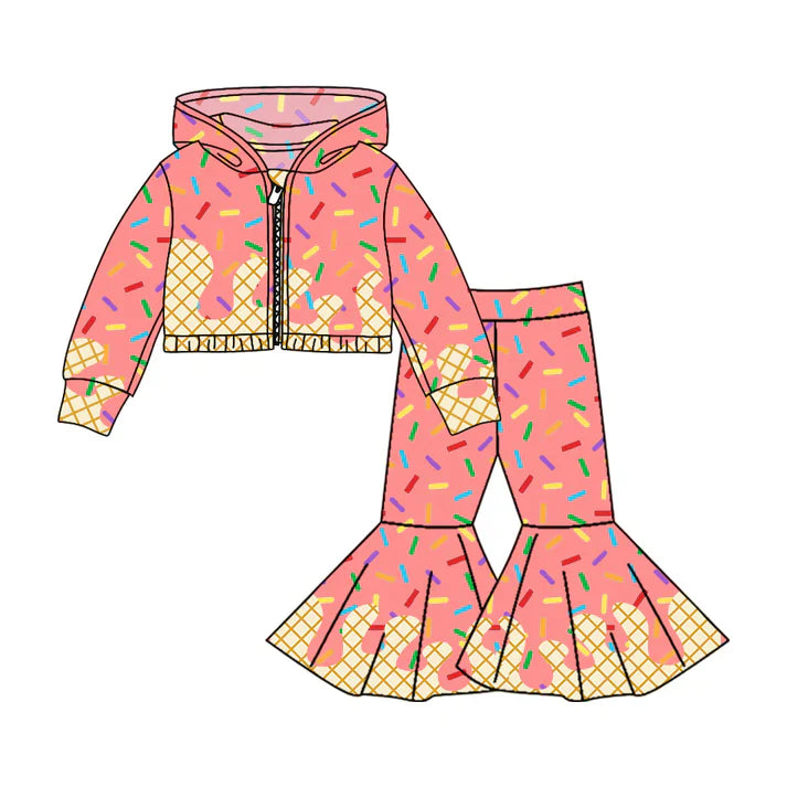 Baby girls custom team cheer design outfit