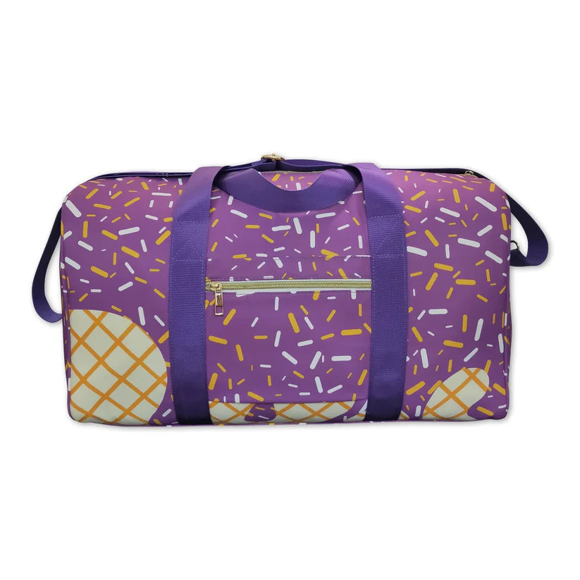 Lavender design kids baby backpack
