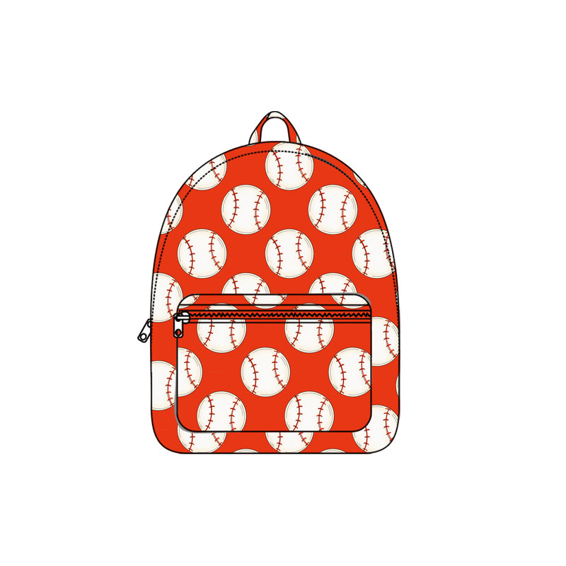 Baseball design kids baby backpack preorder