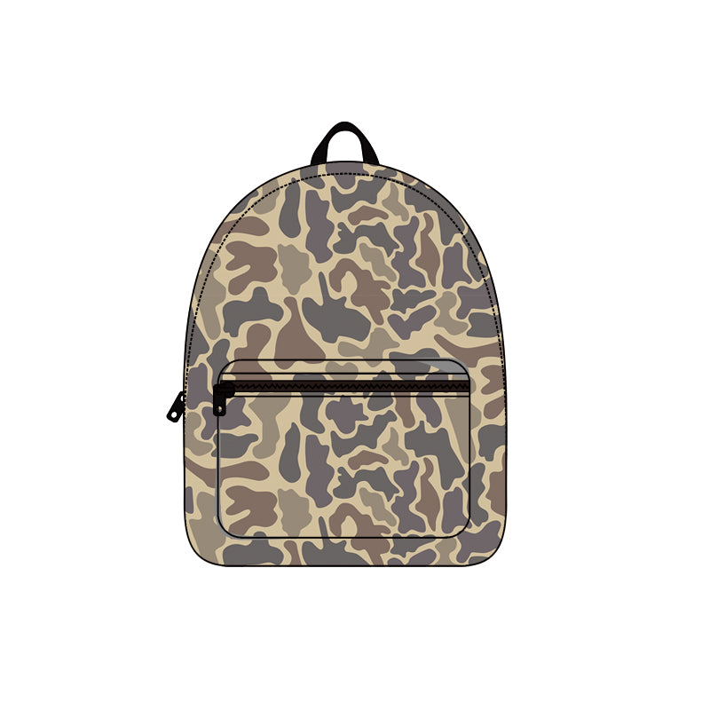 Camo design kids baby backpack preorder