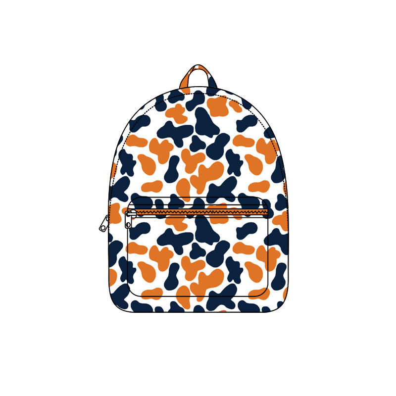 Custom team design kids baby camo backpack preorder