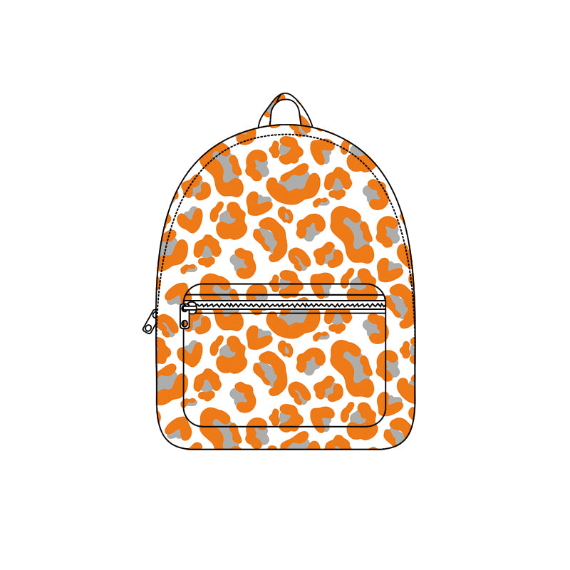 Custom tennessee team design kids baby leopard backpack preorder