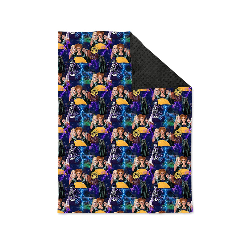 infant baby girls halloween fleece blanket preorder