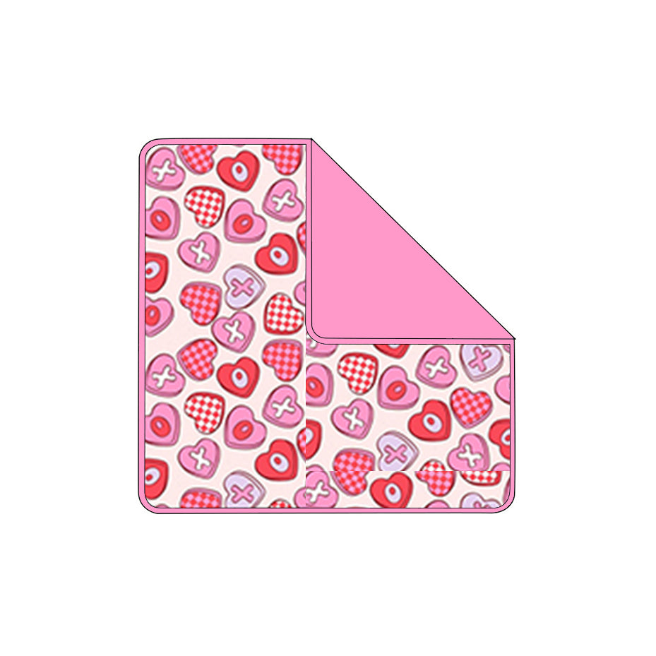 toddle kids Valentines heart soft blanket preorder