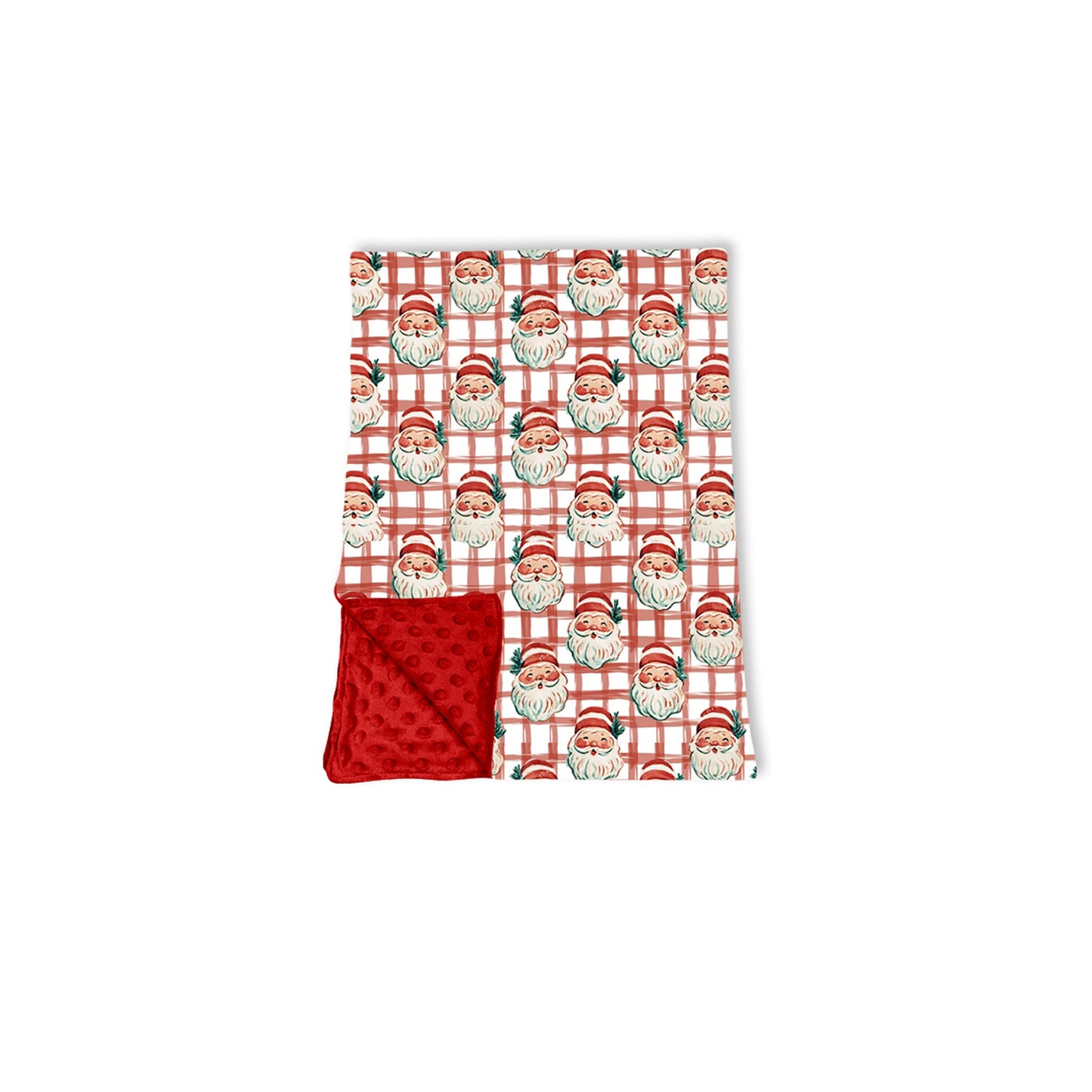 Toddle kids Christmas santa claus soft blanket preorder