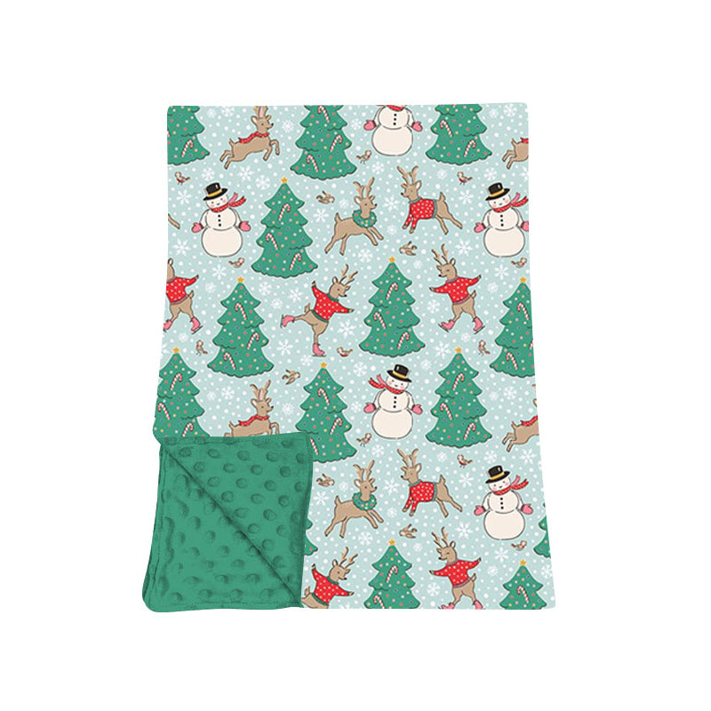 Toddle kids Christmas tree soft blanket preorder
