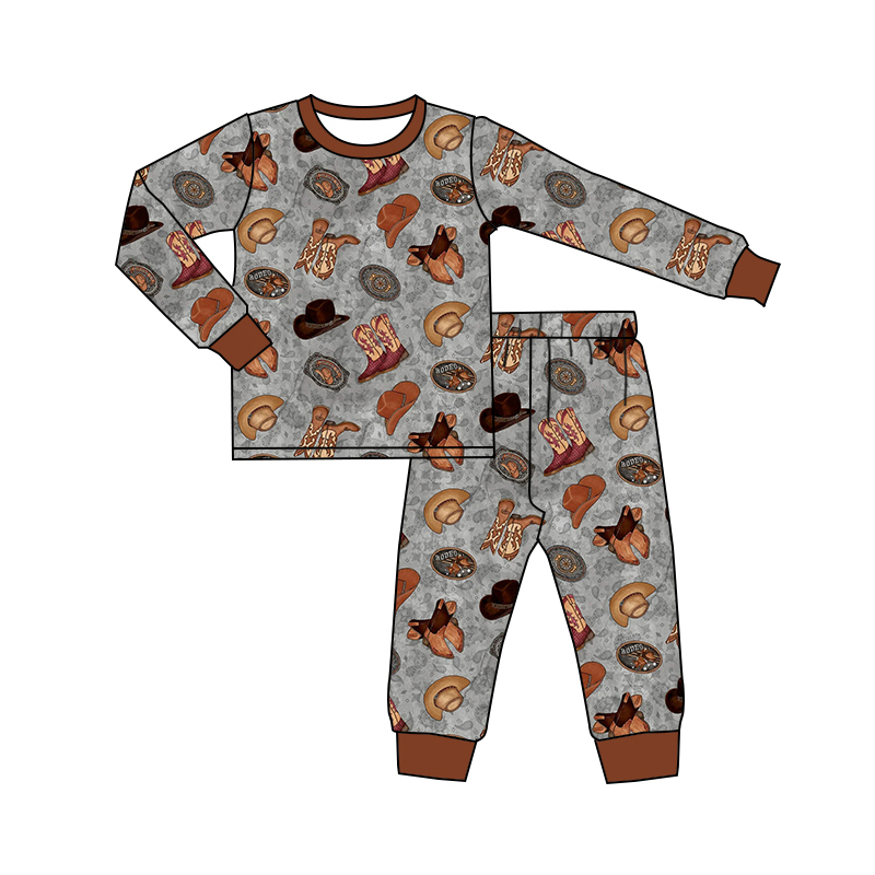 Western cowboy wild west long sleeve clothes preorder