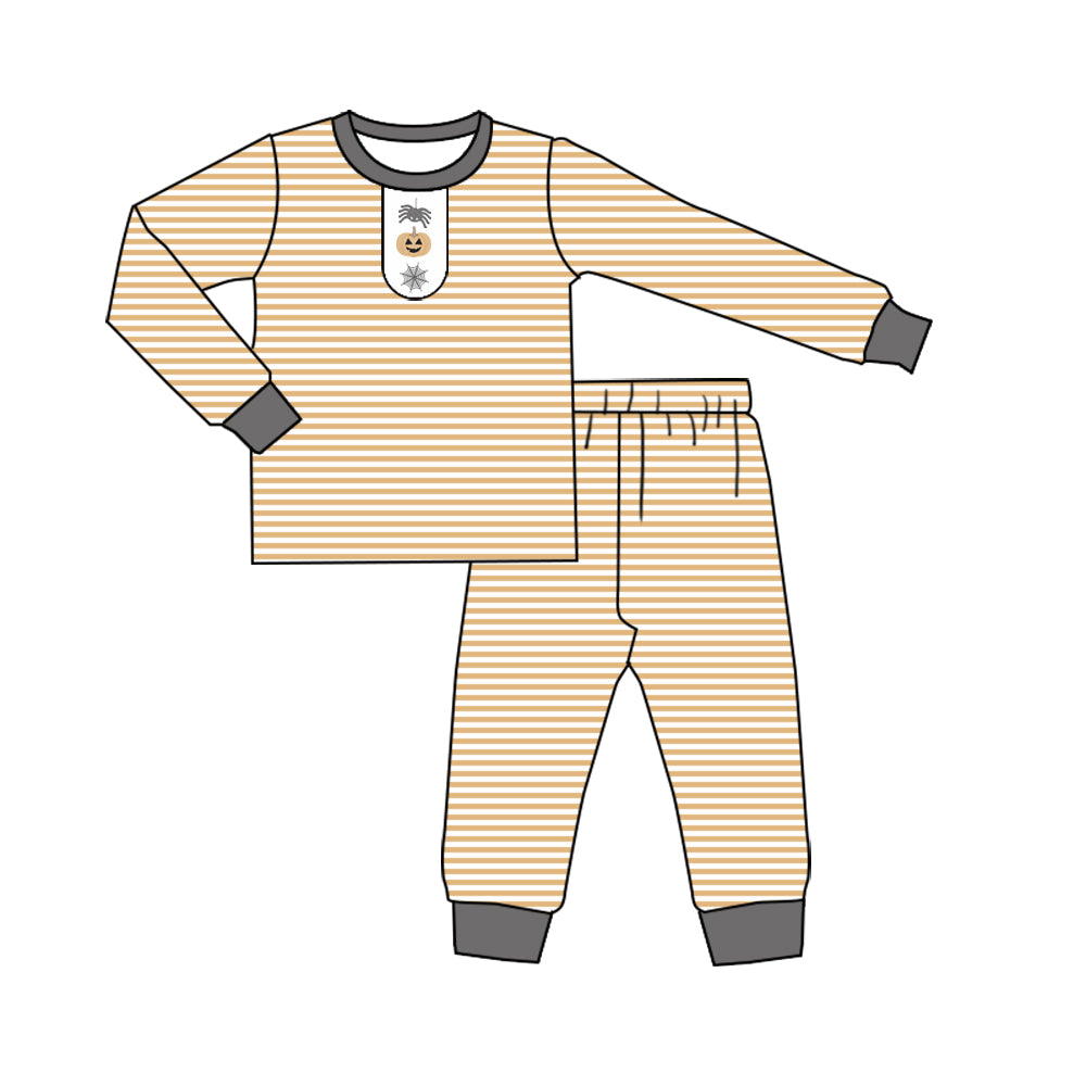 Halloween ghost design boys long sleeve matching outfit preorder