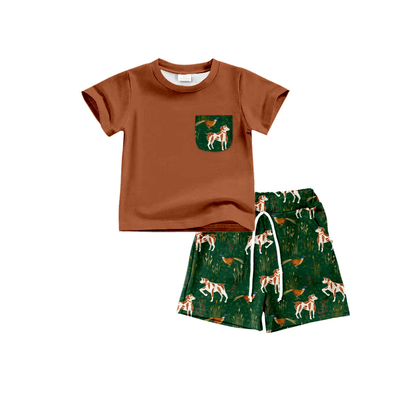 mallard hunting dog wild bird outfit for boy preorder